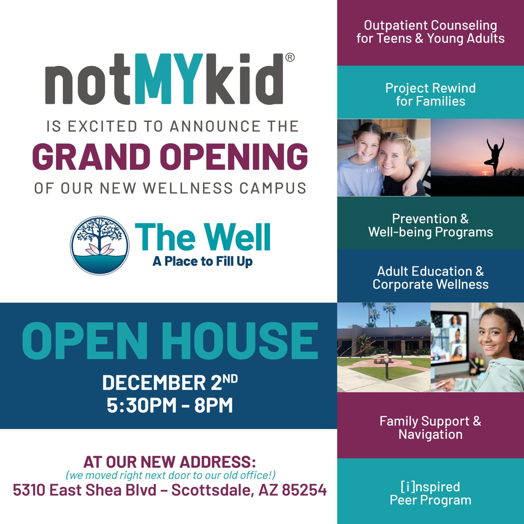 NMK Open House Graphic for 12 2 2001